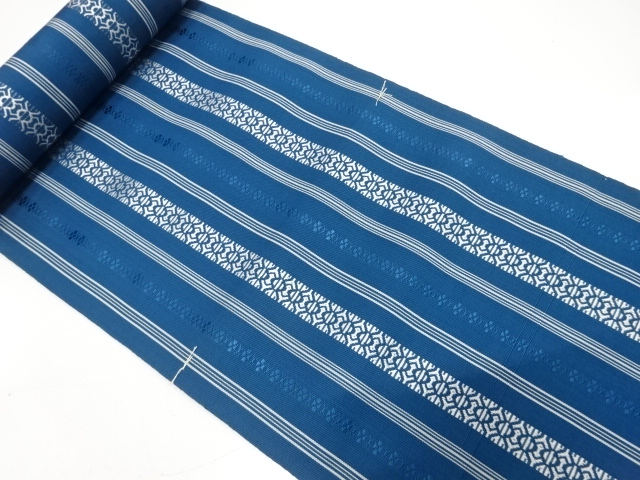 アンティーク　博多　八寸帯地反物